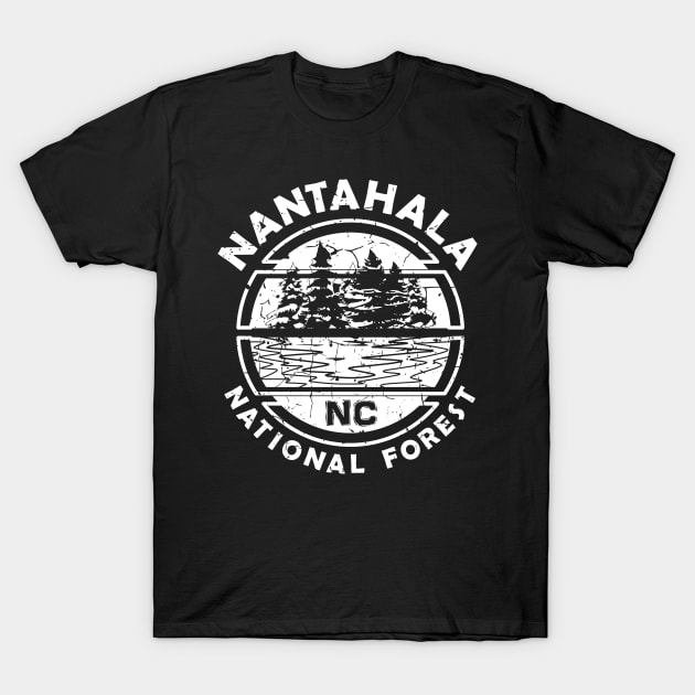 Nantahala National Forest NC – North Carolina USA State T-Shirt by Jahmar Anderson